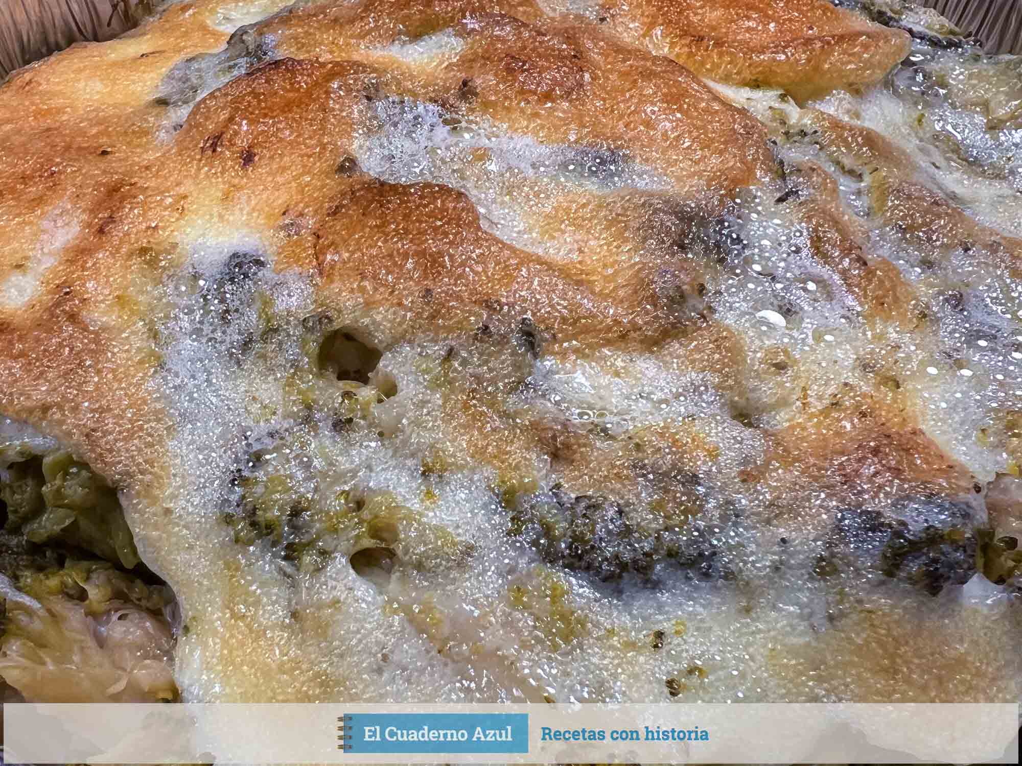 Brócoli con mayonesa gratinada Detalle