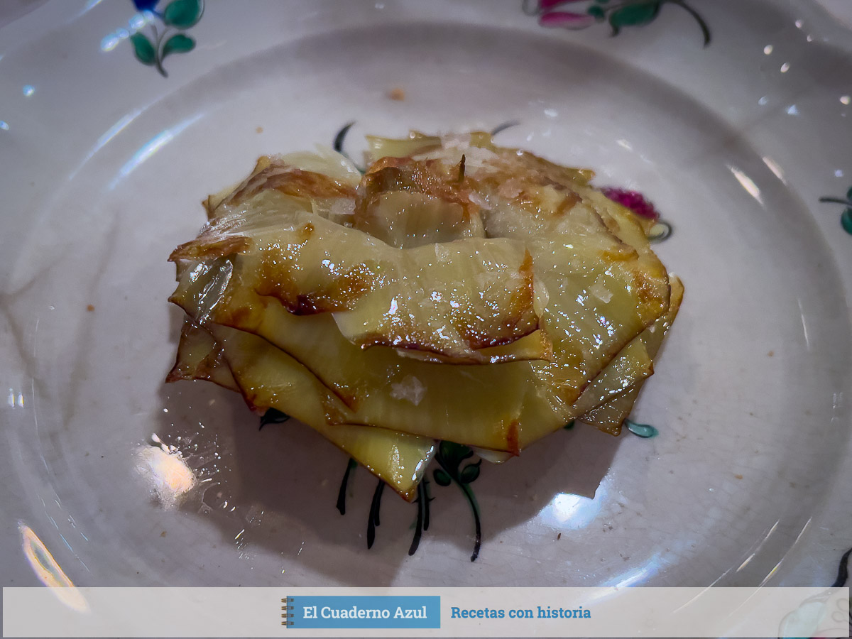 Alcachofas confitadas
