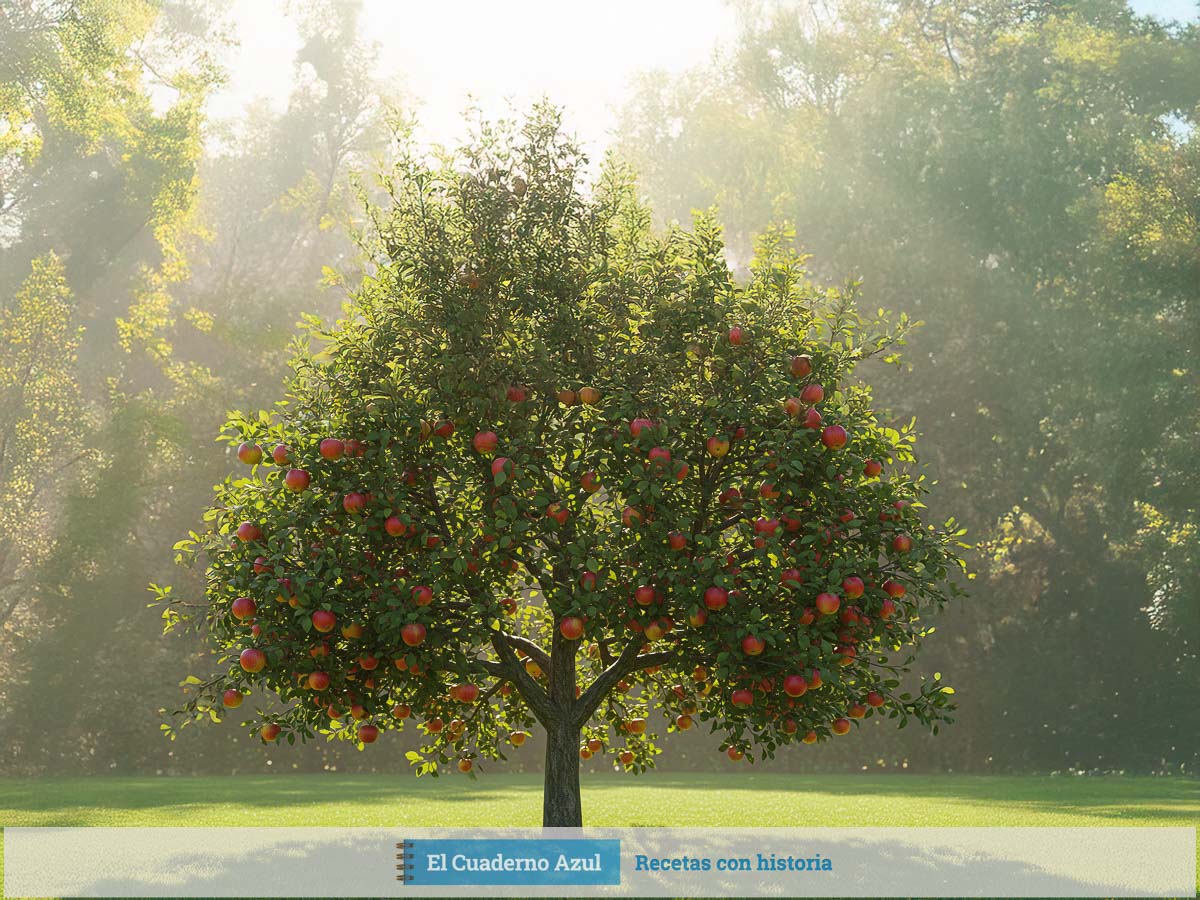 Tarta de manzana menú semanal primavara